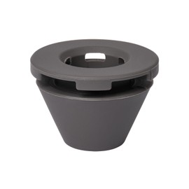 Coffee Machine Splash-proof Spout Nozzle compatible with Keuring K-Mini,Made of Silicone(Gray)