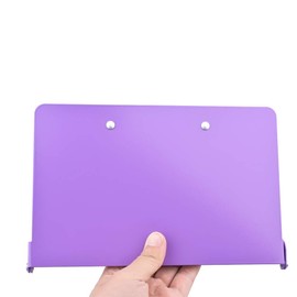 JEBBLAS Handy Foldable Solid Clipboard, Easy to Carry, Around in Scrub Pocket Folds and Fits Into The White Coat Pocket for Physicians, Interns, Residents, Nurses, Healthcare Professional,Purple