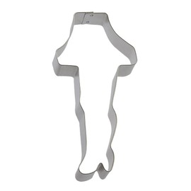 Foose Leg Lamp Cookie Cutter 5 Inch –Tin Plated Steel Cookie Cutters – Leg Lamp Cookie Mold