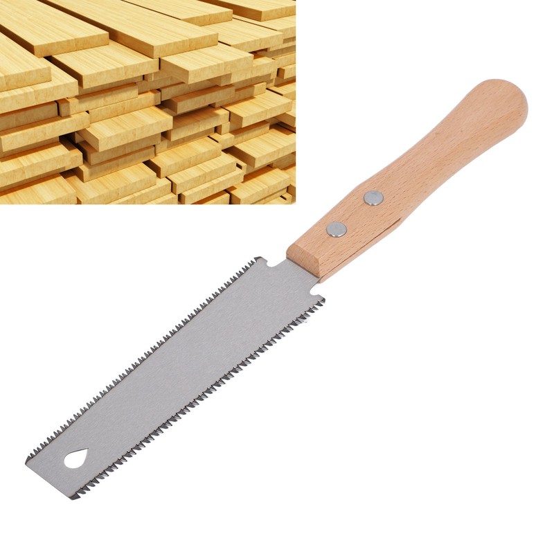 Hand Pull Saw with Beech Wood Handle SK5 Steel Blade