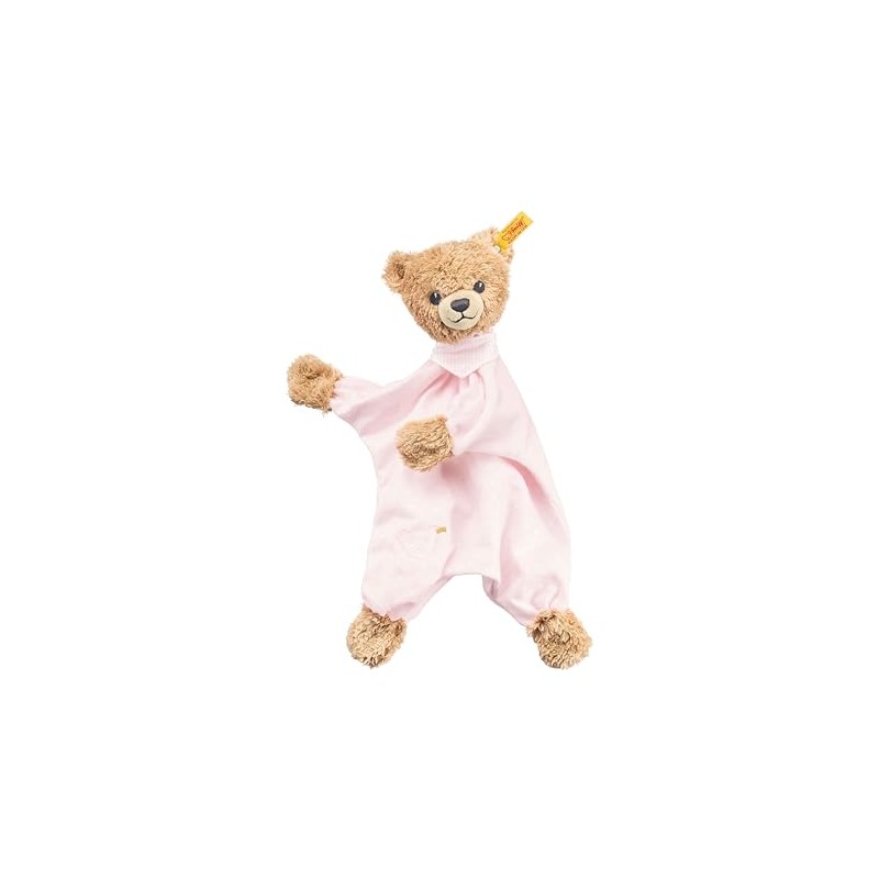 Steiff 30cm Sleep Well Bear Comforter (Pink), (239533)