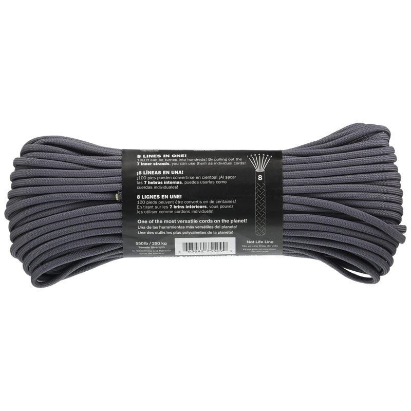 Atwood Rope Paracord for Mountain Climbing, Outdoors, All-purpose Rope, 0.2