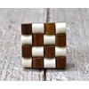 ARTISNO Handmade Square Shape Wood and Resin Kitchen Cabinet Drawer