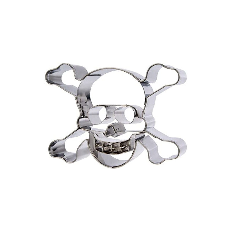 199552 Stainless steel Skull-Shaped Cookie Cutter Dishwasher-Safe