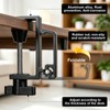 2PCS Foldable Headset Holder, Headphone Stand for Desk with Heavy