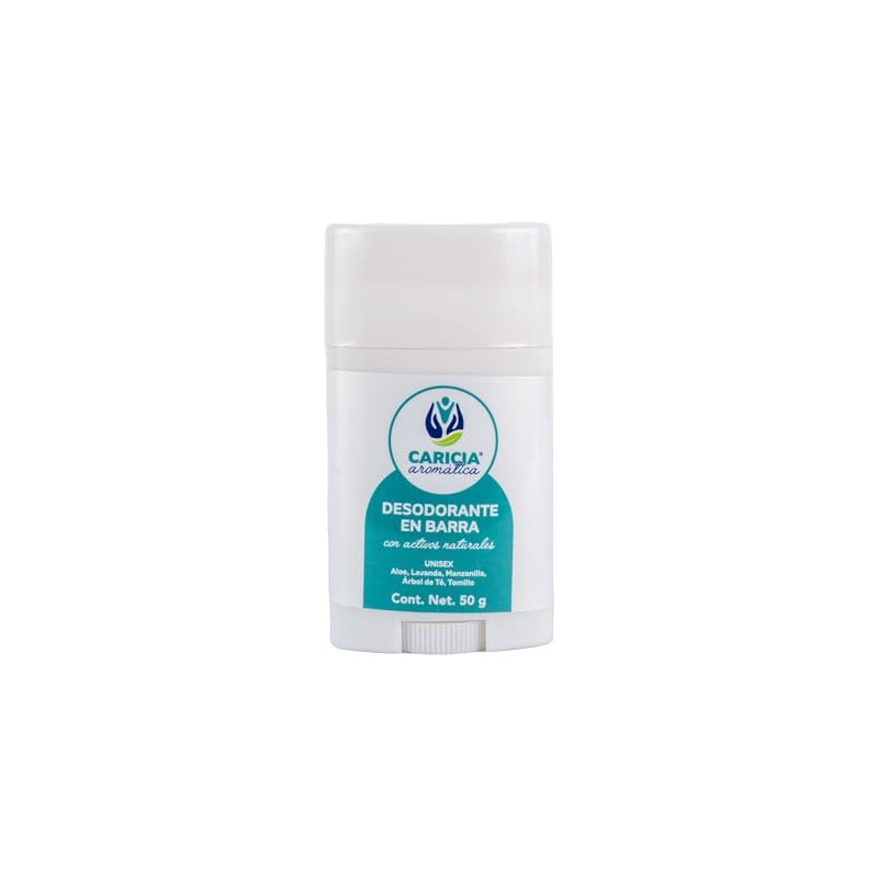 CARICIA AROMÁTICA — Desodorante en Barra con Activos Naturales 50