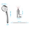 KAIYING High Pressure Shower Heads with Shower Thermometer, 3 Spray