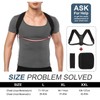 Nanet Posture Corrector Posture support Brace Adjustable Straight Strap for