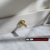 JQK Door Stopper Gold, 304 Stainless Steel Thicken 1mm Sound