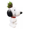 Muna Maceta De Cerámica Snoopy Pintada A Mano Esmaltada