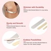 sourcing map 12Pcs Bracelet Blanks, 5/8 x 6inch Bangle Blanks