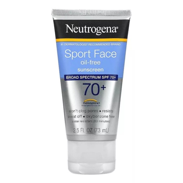 Neutrogena Sport Face Oil-free Sunscreen, Spf 70