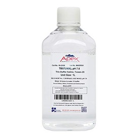 TBST (TBS-Tween 20), 10X, pH 7.6, 1000ml/Unit