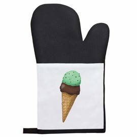 'Double Scoop Ice Cream Cone' Oven Glove/Mitt (OG00054873)