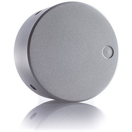 Hifi Lab Potentiometer Knob Aluminium 48 x 22 mm Solid Silver 6.35 mm