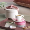 Villeroy & Boch Espresso Saucer, Pink, 11.5 x 11.5 x
