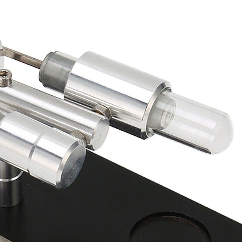 Hot Air Stirling Engine Easy Operation Low Noise Stable Wooden