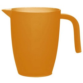Excelsa Rainbow Graduated Jug, 1 Litre, Orange
