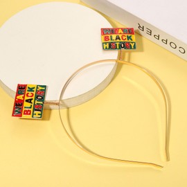 PHALIN African Headbands for Women Black History Juneteenth Headband Ethnic African Women Flag Independence Day Accessory