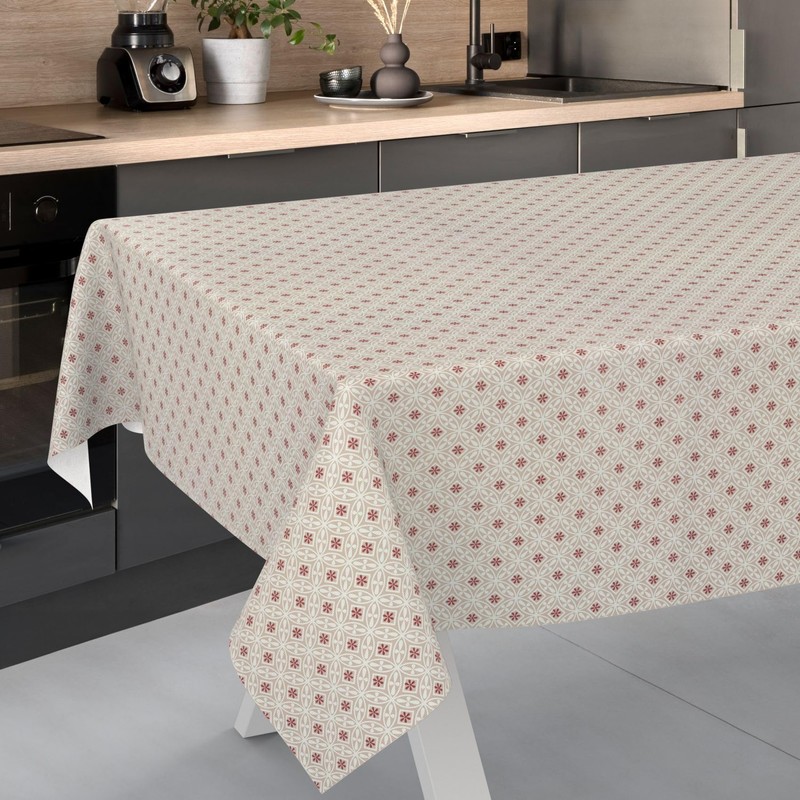 ANRO Oilcloth Tablecloth Oilcloth Tablecloth Washable Garden Tablecloth Round Oval