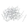 HEROFFIX Open End Large Flange Blind Rivets 4mm Grip Diameter