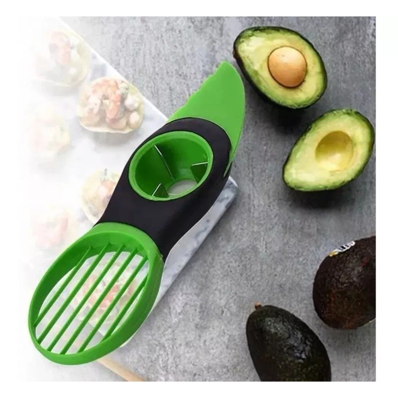 Misore Cortador Aguacate Multi Función 3 En 1 Multirebanador