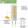 HAOGUAIS Dimmable G8 LED Bulb Equivalent to G8 Halogen Bulb
