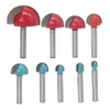 6mm Shank Round Nose Cove Core Box Router Bit Round