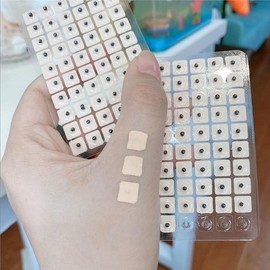 Ear Acupressure Patches for Acupoint Stimulation | Auricular Therapy Pellets & Stickers 10 Sheets (60 Pellets per Sheet, 600 Total) 5ea