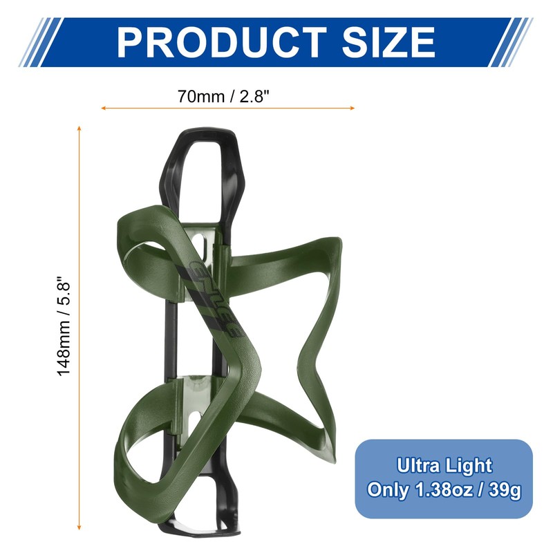 sourcing map 2pcs Bicycle Water Bottle Holder Adjustment Right Load