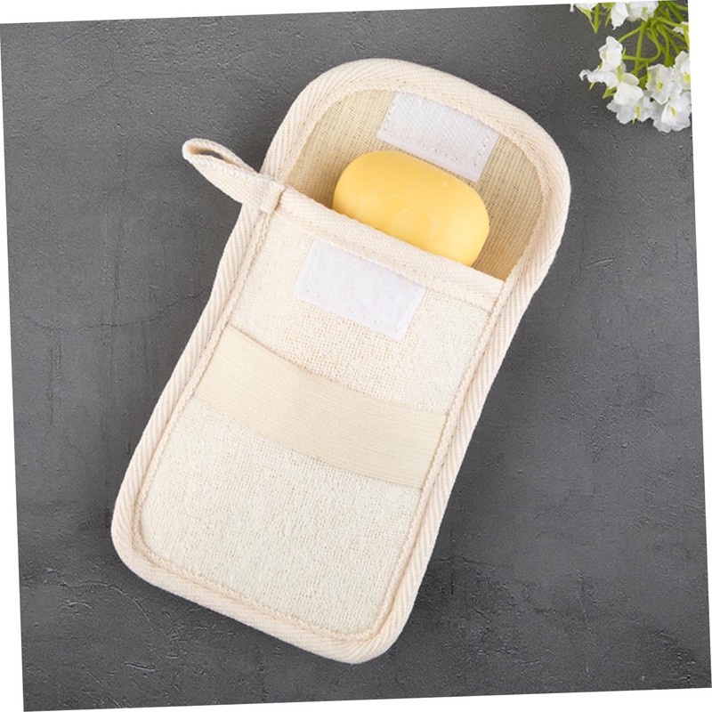 Healeved 2pcs Portable Bags for Homemade Soap Travel Case Loop