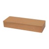 Norton India Fine Grit Benchstone IM200 Replacement Stone,8X2X1/2 In, Orange