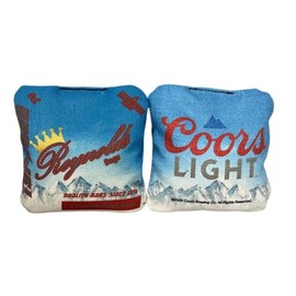 Reynolds Cornhole Bags - COORS Light Bags- The Rockies - ACL Pro Approved - Set of 4 (Typhoon)