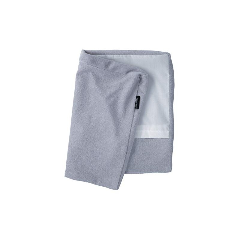 farska 746191 Cotton Pile Slope Cushion Cover Gray