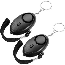 Faburo Security Alarm Buzzer with LED Light, 140 dB Loud Volume, Suitable for Elementary School Students, Children, Women, Elderly, Etc., Set of 2