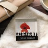stika.co Lest we forget Poppy Acrylic Block - Remembering Our