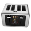 WUNLY 4 Slice Toaster, Touchscreen & Dual Independent Control Panel，5