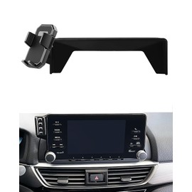 Car Phone Mount for Honda Accord 2023 2024 2025 Accessories Custom 12.3" Screen 360° Rotation Cat Phone Holder Auto Lock Not Affect Air Vent(Not Suitable for LX/EX/SE Series)