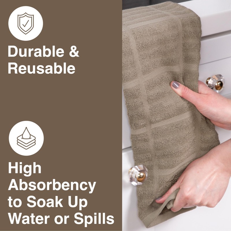 All-Clad Solid Kitchen Towel: Highly Absorbent, Super Soft Long Lasting