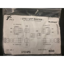 Burndy NEW Burndy UTG14PG Circular Cable Clamp Size 14