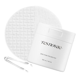 RESNOVAE Almohadilla para pelar poros cero - Tratamiento exfoliante de limpieza profunda con tecnología Pore-Laser, PHA + BHA para una piel suave y re