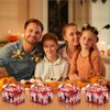 OUYANS 12Pcs Halloween Bloody Party Boxes,Spooky Blood Handprint Gift Boxes