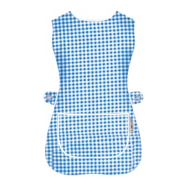 LINEN CLOSET Womens Tabards with Pockets for Men Ladies Cleaning Catering Chef Kitchen Aprons Unisex Hygea Tabard Apron Work Tabards