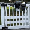 Dreamxiang Self Closing Gate Hinges Adjustable Heavy Duty Hardware 90
