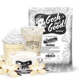 Gosh That’s Good! Creamy Vanilla Bean Flavor – 3 lb – No Syrups, No Preservatives