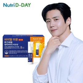 뉴트리디데이 바이탈 이뮨 올인원 마그네슘 멀티비타민 비오틴 1박스 7병 NutriDay Vital Immune All-in-One Magnesium Multivitamin Biotin 1 Box 7 Bottles