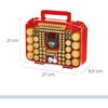 Battery Organizer Storage Case with Tester, Stores & Protects Up