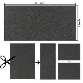 Wet and Dry Sandpaper 120 Grit Sanding Sheets 10 Pieces 230x280mm Abrasive Sanding Paper for Furniture, Automotive, Metal, Plastic, Wall Coat, Resin by MAXMAN