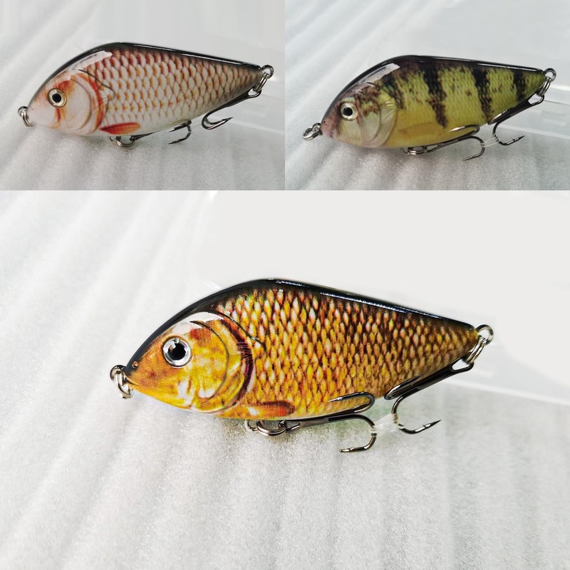 TABKSOLA Wobbler, This swimming bait combines the functions of crankbait