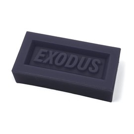 Exodus Brick Block Skateboard Wax (Black)